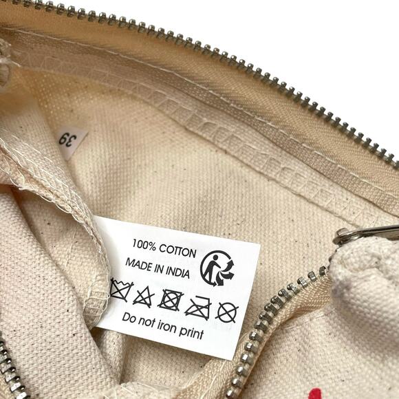 Lacoste Canvas Cosmetic Pouch - Picture 8 of 8